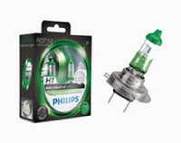 Zestaw żarówek halogenowych H7 Philips ColorVision, zielony